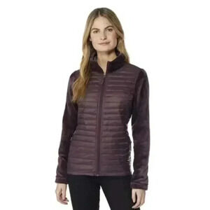 32 Degrees Heat Ladies Ultra Light Fleece Down Puffer Jacket.